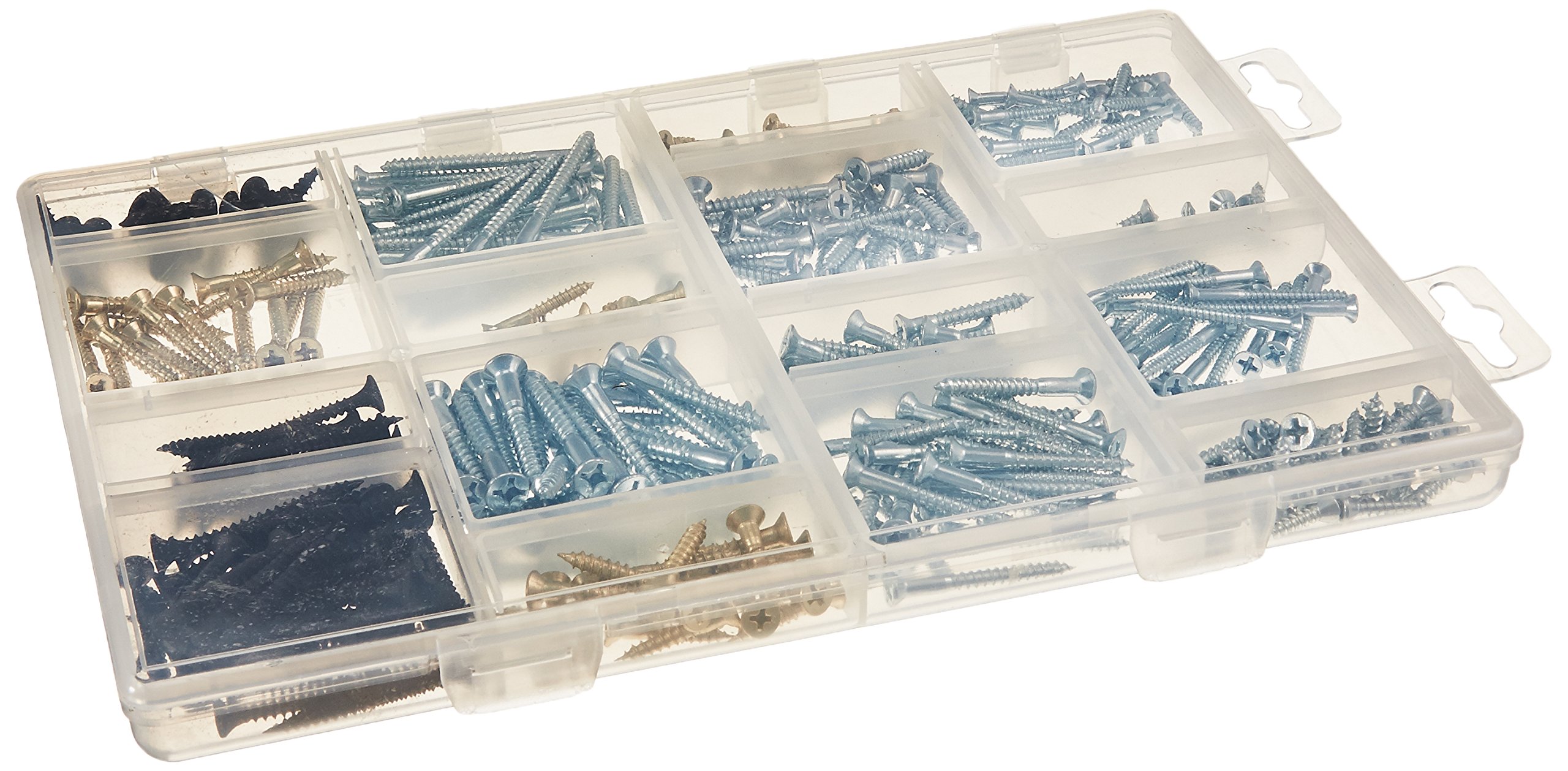 Amazon.com: The Hillman Group 130280 Large Assorted Wood Screw Kit